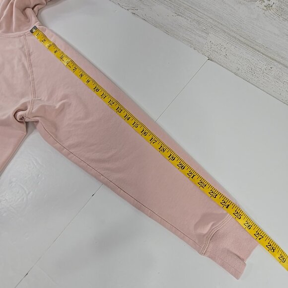 MICHAEL KORS LIGHT PINK PULLOVER HOODIE WITH A GOLD-TONE LOGO WOMENS SIZE XL EUC - Picture 15 of 16